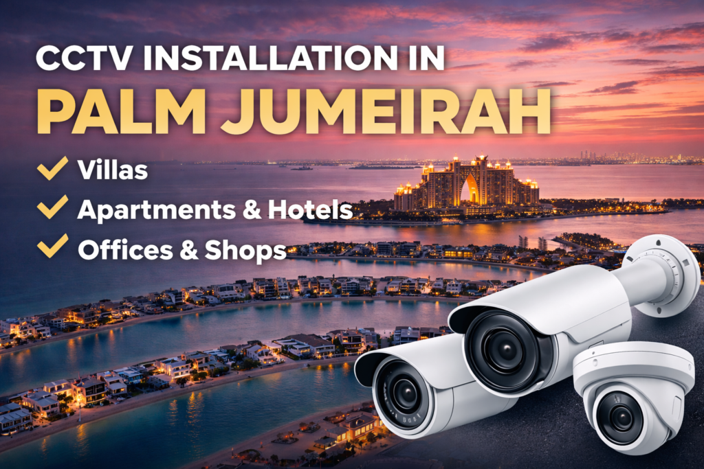CCTV Installation in Palm Jumeirah Dubai